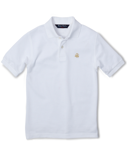White With Gold