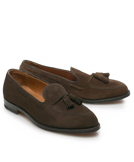 Brown Suede Tassel