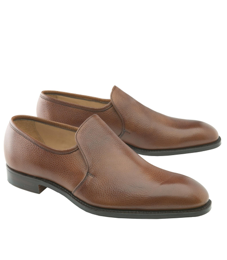 Expertly crafted for Brooks Brothers in fine calfskin. Leather lining and soles. Genuine Goodyear welt construction. Made in England.
