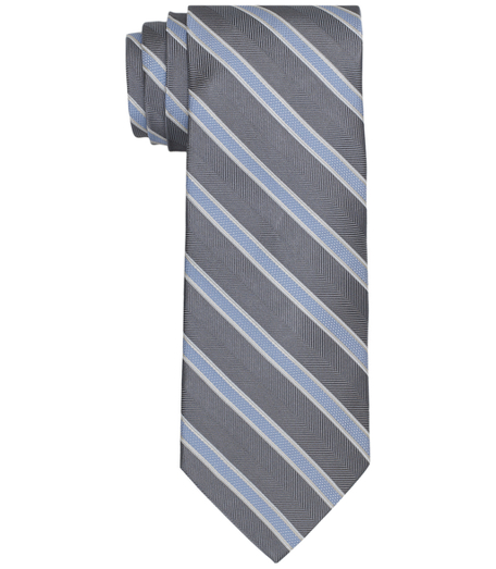 Silk and cotton woven in Italy. 3 1/2" width. Dry clean. Made in the USA.