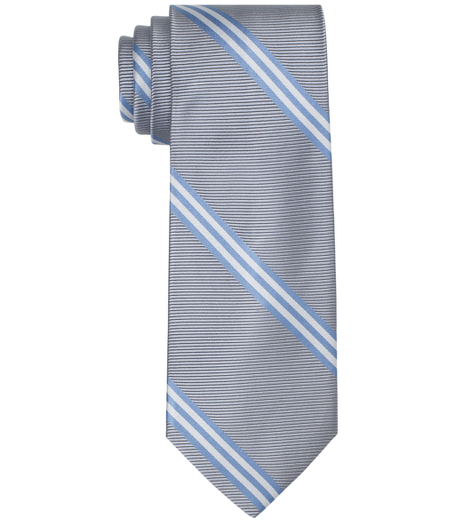 Pure silk woven in England. 3 1/2" width. Dry clean. Made in the USA.