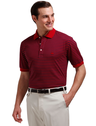 Made from fine 2-ply cotton for an extra-soft sueded handfeel. Finished with our signature performance treatment to enhance shape retention and resistance to shrinking, fading, and pilling. Signature Country Club logo embroidered on the chest. Machine wash. Imported.