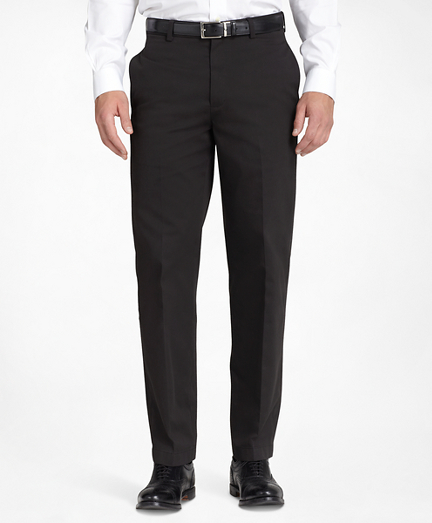 Hudson Relaxed Fit Plain-Front Non-Iron Advantage Chinos�
