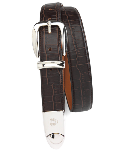 Unique Country Club belt with removable divot buckle. Leather. Imported. View Larger image for more detailed image.