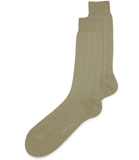 Cotton and nylon blend.  Machine-linked toes.  Machine wash, do not bleach.  Tumble dry.  Made in England.