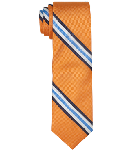 Large BB#1 Stripe Slim Tie