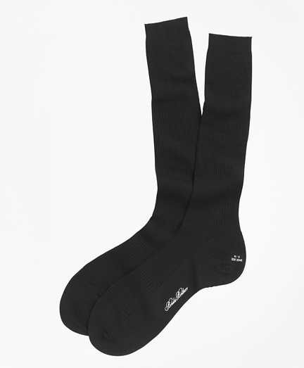Merino Wool Garter Sized Over-the-Calf Socks