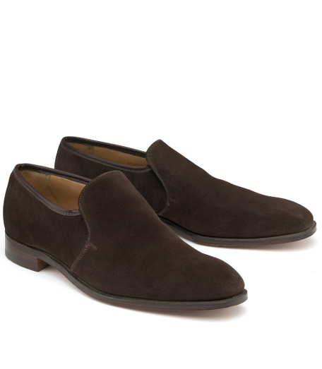 Expertly crafted, in genuine suede leather. Full leather lining and welt construction. Leather soles. Made in England.