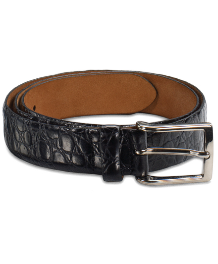 Alligator Dress Belt