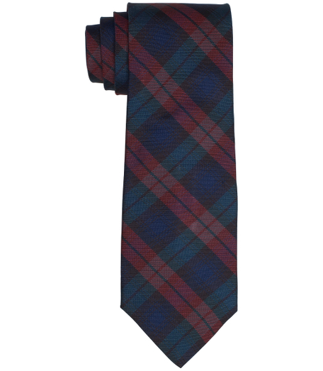 Pure silk woven in Italy. 3 1/2" width. Dry clean. Made in the USA.