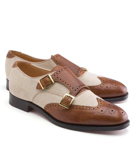 Expertly crafted exclusively for Brooks Brothers in fine calfskin. Leather lining and soles. Genuine Goodyear welt construction. Made in England. D width only.