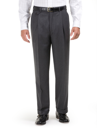 The newest addition to our Country Club collection.  Pure Italian wool by Loro Piana. Double-reverse pleat. Unfinished hems. Dry clean. Made in Canada.