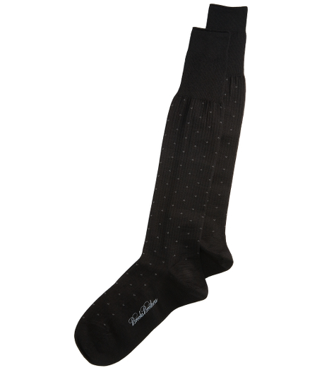 Wool and nylon blend.  Handlinked toes for extra comport.  Extended cuff length.  Sized for perfectfit.  Machine wash warm, line dry. Do not  bleach.    Made in Italy.