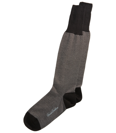 Dress socks of exceptional quality.  Made in Italy of a luxurious blend of silk and cashmere with a touch of wool.  Hand-linked toe. Sock is sized for perfect fit.  Hand wash, line dry. Do not bleach.