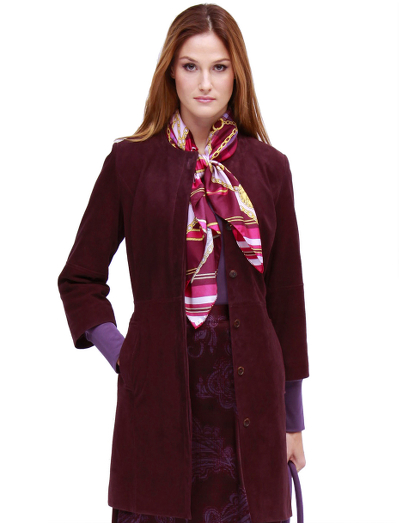 Long Suede Coat
