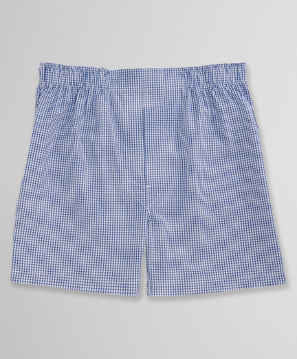 Pure finely woven cotton broadcloth. Slim fit is a four-panel design slimmer in the leg and hip than our traditional fit boxers. Machine wash. Imported.