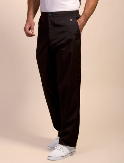 Meshed lined for added comfort. Waterproof fabric aids in keeping moisture and wind out while wicking moisture away from skin.  Machine wash.  Imported.