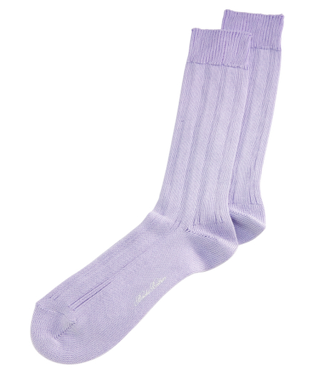 Cotton and nylon blend. Machine-linked toes. Machine wash, do not bleach. Tumble dry. Made in England.