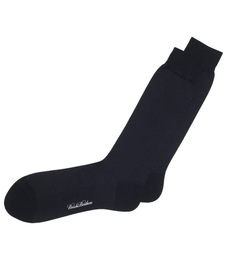 Cotton and nylon blend. Handlinked toes. Machine wash. Imported.