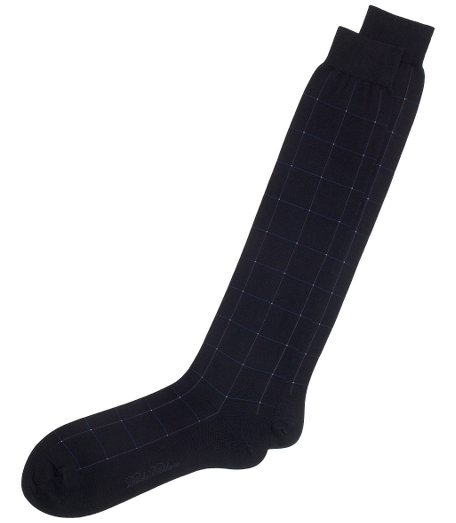 Wool, cotton and nylon blend. Handlinked toes. Machine wash. Imported.