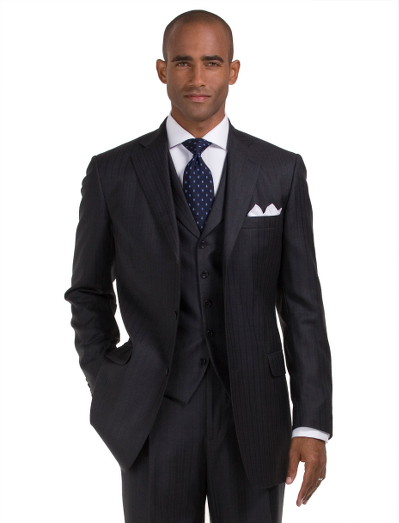 Regent Three-Piece Stripe 1818 Suit