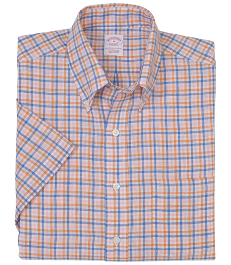 Pure Irish linen. The original Polo� button-down collar. Center front placket. Superdurable logo buttons. Center front placket. Left chest pocket. Machine wash. Imported. Also available in Slim fit.