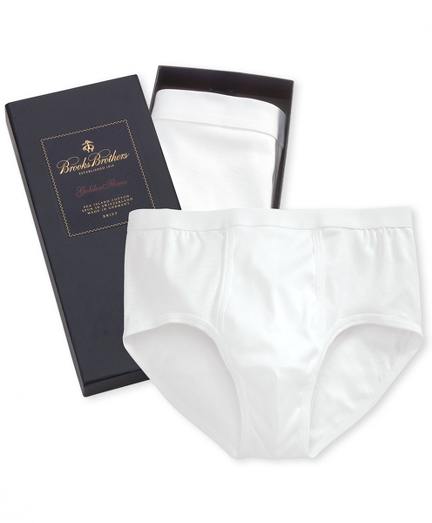 Made exclusively for Brooks Brothers in Sea Island cotton expertly spun in Switzerland. Silky soft elastic waistband. Presented in our signature Golden Fleece box. Machine wash warm. Non-chlorine bleach. Line dry. Imported.