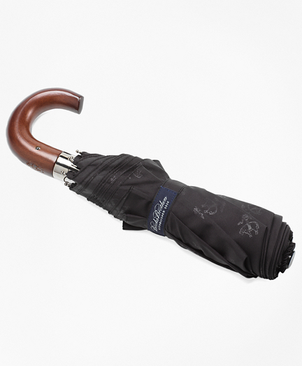 Golden Fleece Logo Mini Umbrella Brooks Brothers