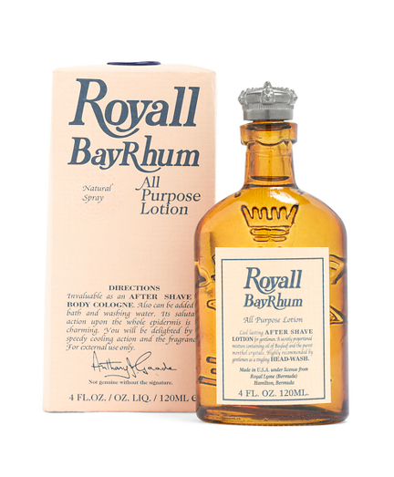 Men's Royall Bay Rhum 4 oz. Lotion Eau De Toilette Brooks Brothers