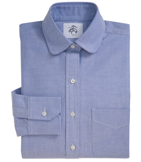 Pure Supima� cotton. Side gussets. Signature locker loop at back. Mother-of-pearl-buttons. Machine wash. Made in the USA.