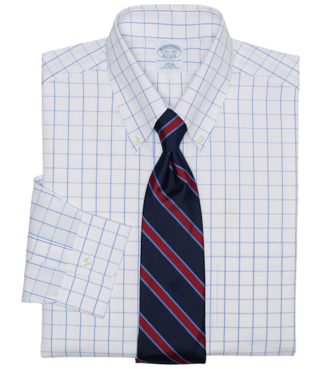 Pure cotton broadcloth made with pucker-free seams and specially treated to remain virtually wrinkle-free. The original Polo� button-down collar. Signature shirring at barrel cuffs. Superdurable buttons. Center back pleat. Left chest pocket. Machine wash. Imported. Also available in Traditional fit.