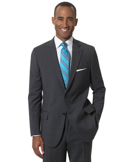 Inspired by our archives, the 1818 Fitzgerald suit is distinguished by narrow lapels, higher armholes and trimmer fitting plain-front trousers. It is truly a statement of elegance and refinement. Tailored from pure wool woven in the Italy. Two-button. Center vent. Dry clean only. Made in the USA.
