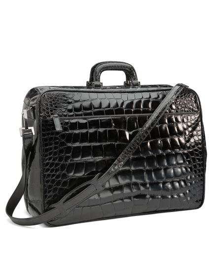 Glazed Alligator Travel Bag