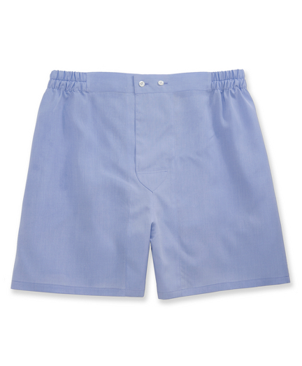 Traditional fit features our signature one piece back contouring to the body for comfort. Woven with fine grade cotton. Double-button mother-of-pearl waistband closure, covered for additional comfort. Clean finished seams. Machine wash. Imported.