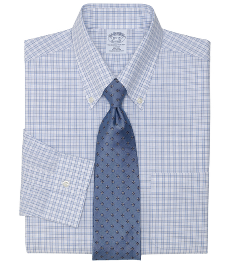 Pure cotton broadcloth made with pucker-free seams and specially treated to remain virtually wrinkle-free. The original Polo� button-down collar. Signature shirring at barrel cuffs. Center back pleat. Left chest pocket. Machine wash. Imported. Also available in Traditional fit.