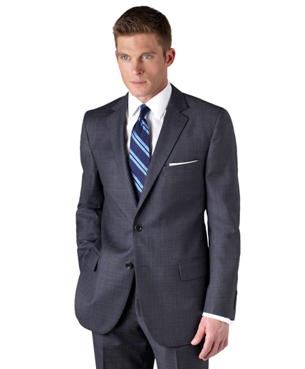 Inspired by our archives, the 1818 Fitzgerald suit is distinguished by narrow lapels, higher armholes and trimmer fitting plain-front trousers. It is truly a statement of elegance and refinement. Tailored from pure wool woven in the Italy. Two-button. Center vent. Dry clean only. Made in Italy.