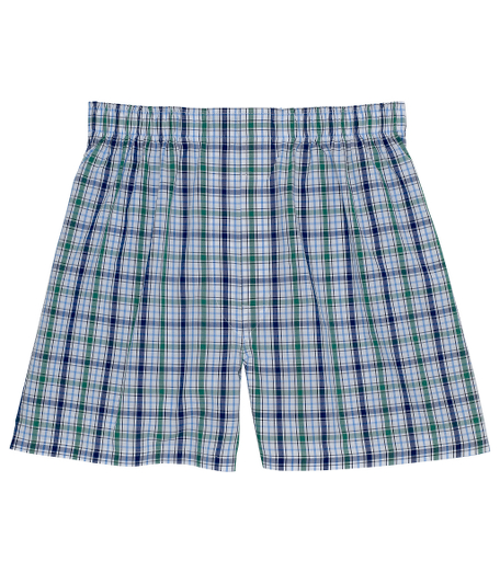 Pure cotton broadcloth. Slim fit is a four-panel design slimmer in the leg and hip than our traditional fit boxers. Machine wash. Imported. Also available in Traditional fit.