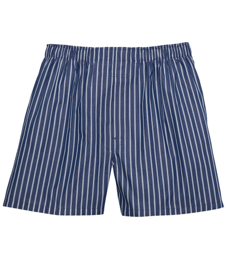 Pure finely woven cotton. Slim fit is a four-panel design with a trimmer fit through hip and leg. Machine wash. Imported. Also available in Traditional fit.
