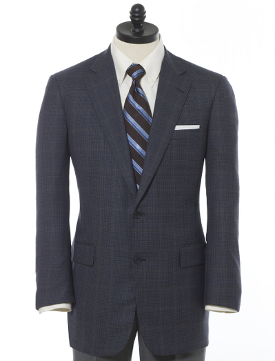Year-round sport coat tailored from pure wool woven in Italy. 2-button, center vent. Madison fit. 100% Bemberg lining. Dry clean. Imported.