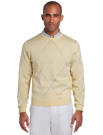 Lightweight silk and cotton blend. Perfect sweater for spring. Fully fashion for a perfect fit. Classic raker pattern. Machine wash. Imported.
