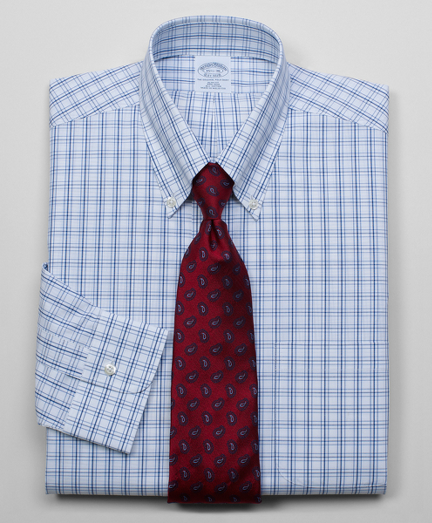 Pure cotton broadcloth made with pucker-free seams and specially treated to remain virtually wrinkle-free. The original Polo� button-down collar. Signature shirring at barrel cuffs. Center back pleat. Left chest pocket. Machine wash. Imported. Also available in Traditional fit.