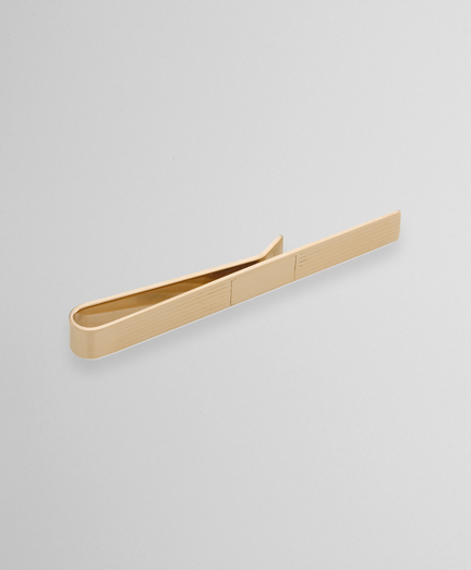 Engine-Turned Tie Clip