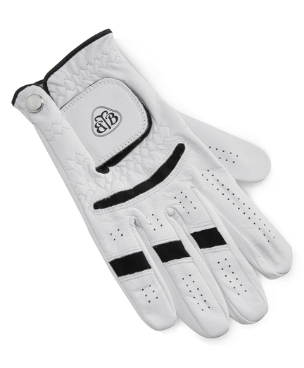Genuine leather glove with our Country Club logo.  Imported.