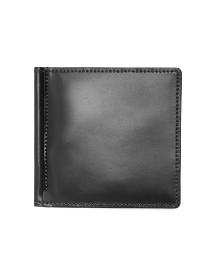 Cordovan Wallet with Money Clip