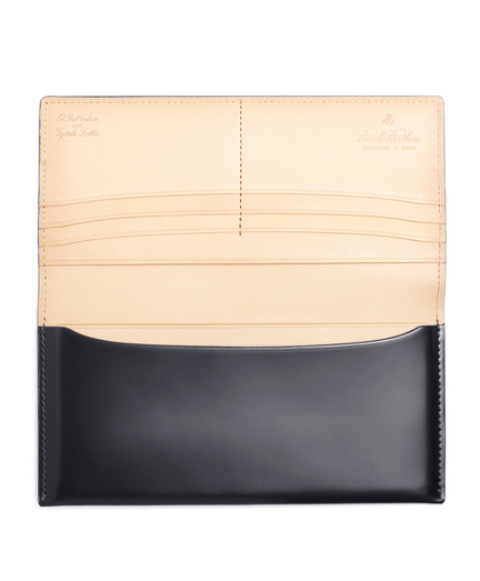 Cordovan Long Wallet Brooks Brothers