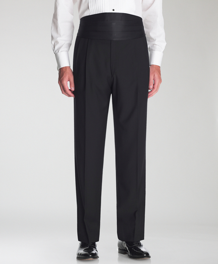 1818 Pleat-Front Tuxedo Trousers