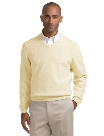 A spring classic knitted in elegant Supima� cotton.  Fully fashioned, ribbed trim. Machine wash. Imported.
