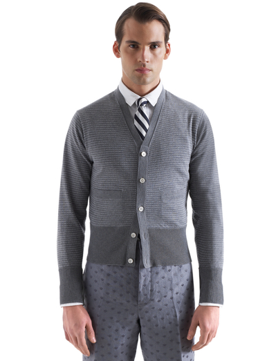 Bird's-Eye Cardigan