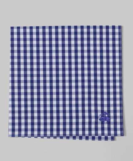 Gingham Pocket Square