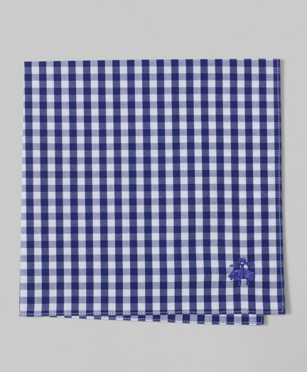 Gingham Pocket Square